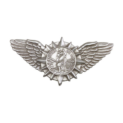 St. Christopher / Wings Visor Clip