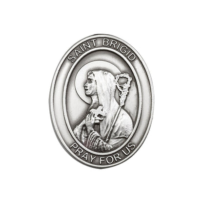 St. Brigid of Ireland Visor Clip