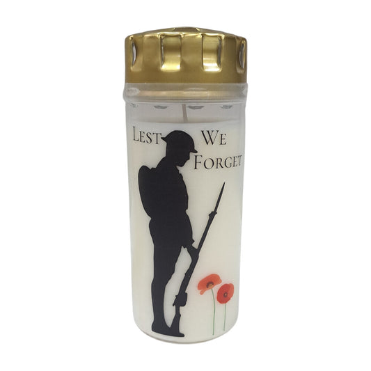 4-Day White Memorial Candle