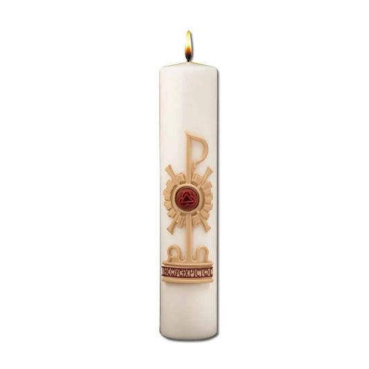 Holy Trinity Christ Candle