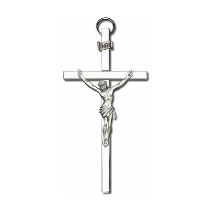 Crucifix 4" Metal Wall Cross 4480
