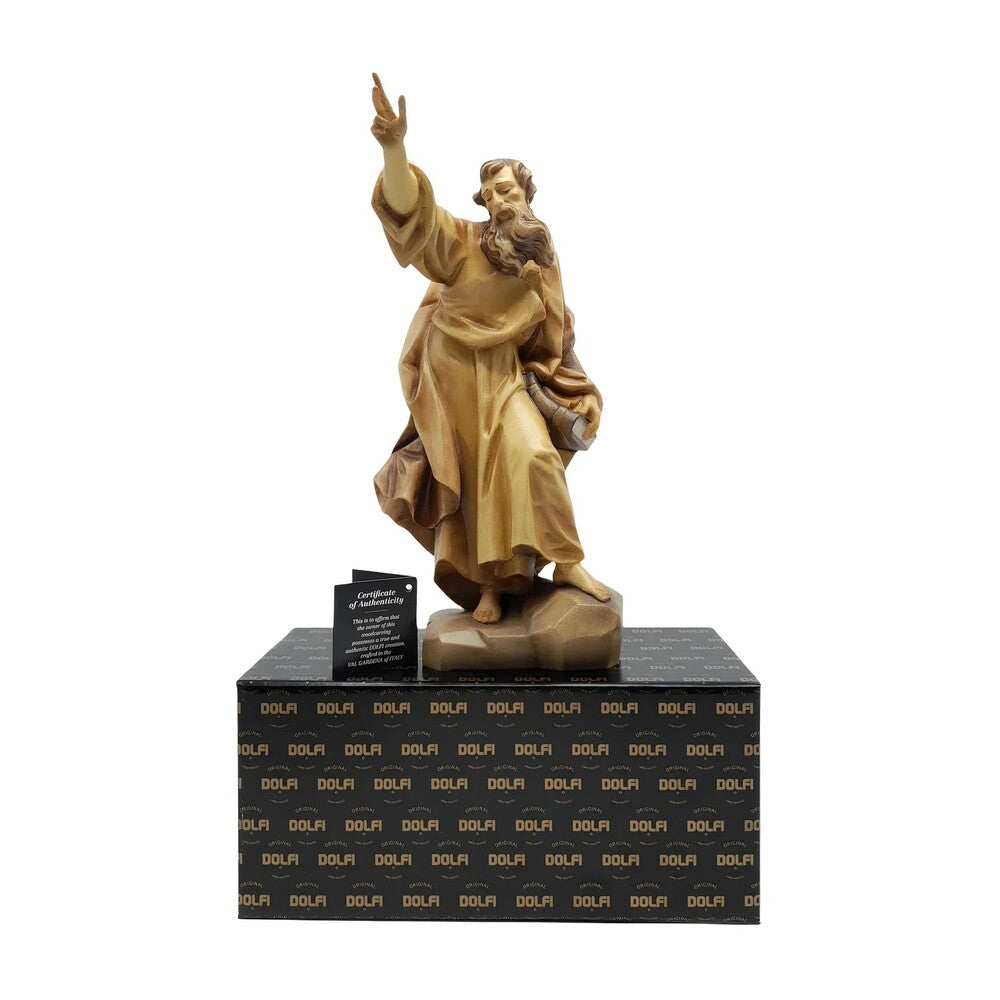 Saint Paul Apostle Wooden Statue - Val Gardena Handicrafts
