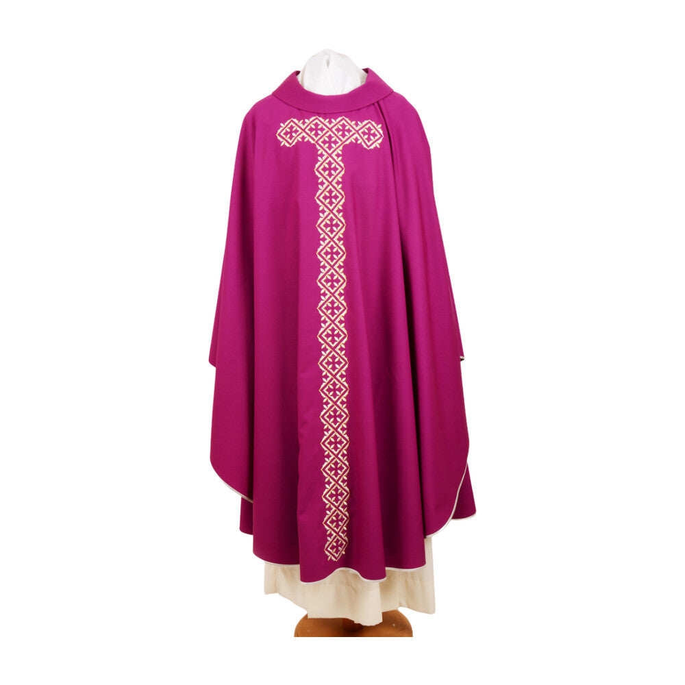 Pure Wool Crypt Chasuble - Available in 5 Colours