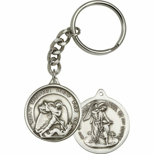 St. Michael The Archangel Keychain