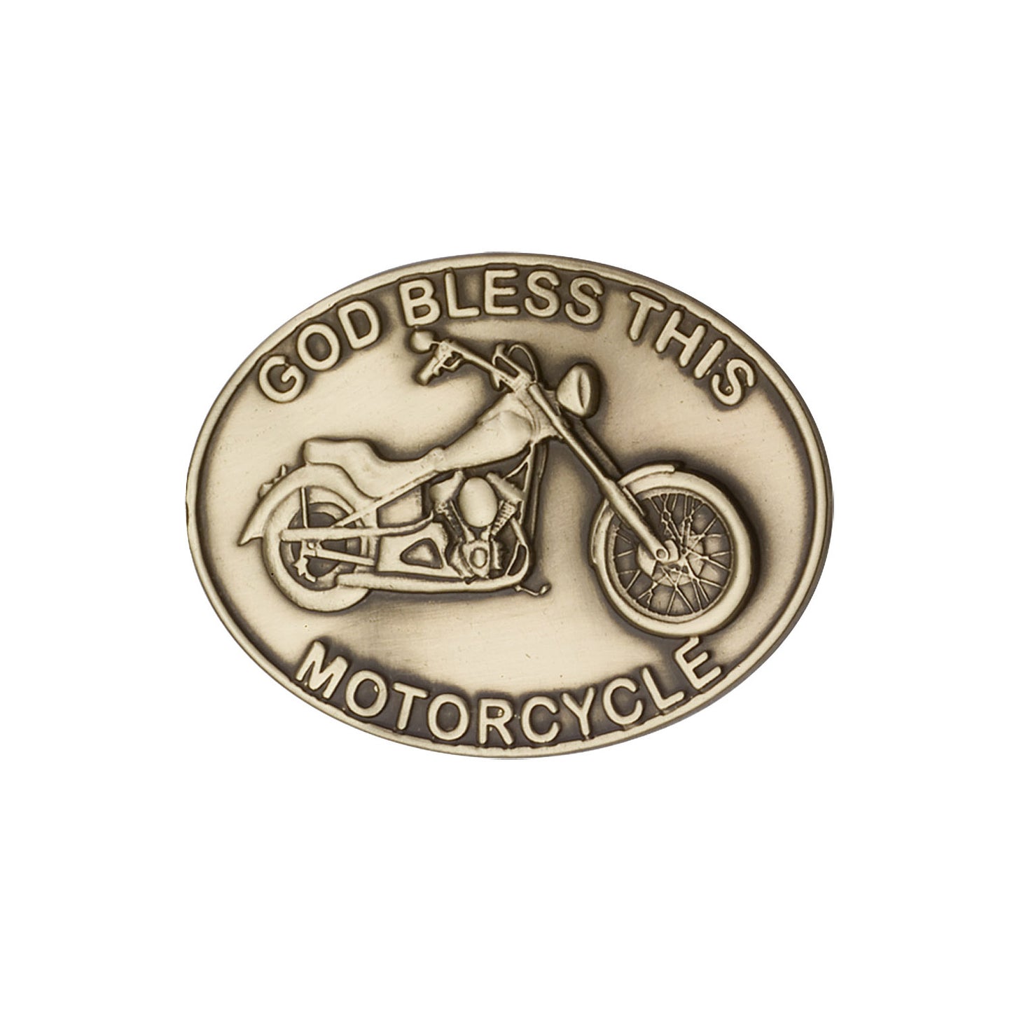 God Bless This Motorcycle Visor Clip