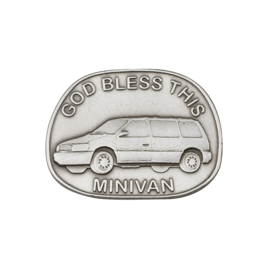 God Bless This Mini-Van Visor Clip