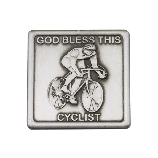 God Bless This Cyclist Visor Clip