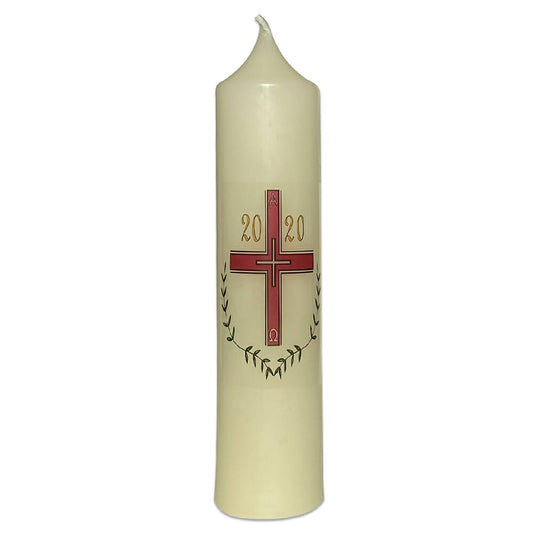 3" x 12" Home Paschal Candle with Transfer