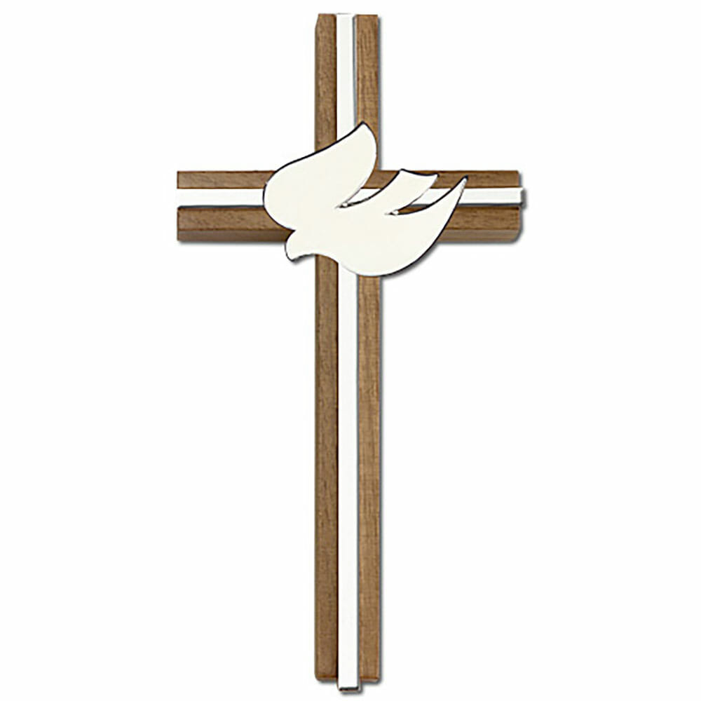 Holy Spirit 6" Wood Cross 5011