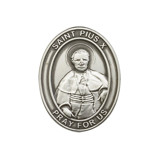 St. Pius X Visor Clip