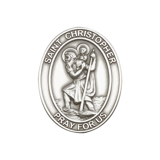 St. Christopher Visor Clip