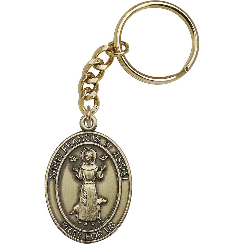 St. Francis Of Assisi Keychain