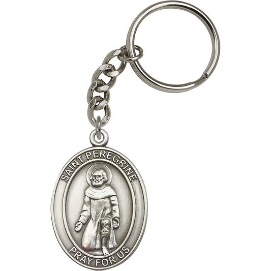 St. Peregrine Keychain