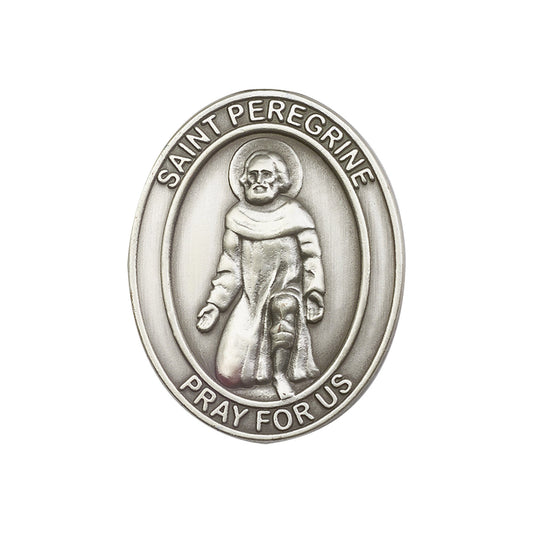 St. Peregrine Visor Clip