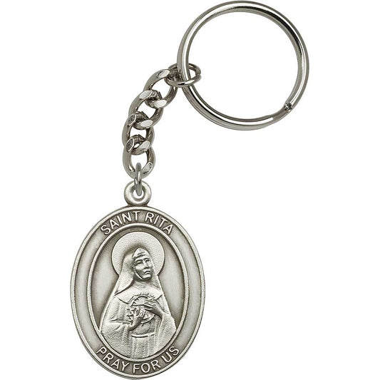 St. Rita Of Cascia Keychain