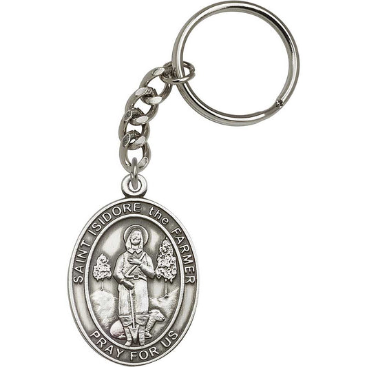 St. Isidore The Farmer Keychain