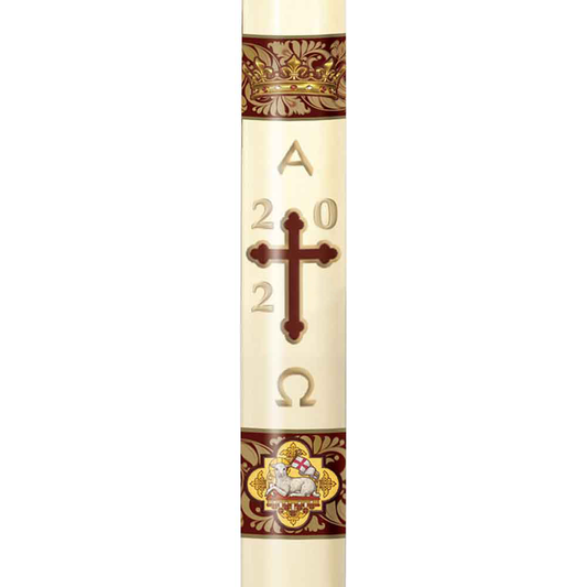 Agnus Dei Paschal Candle
