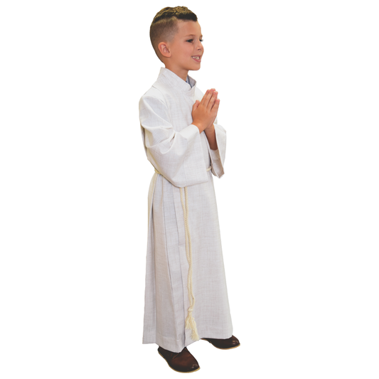 Front Wrap Cassock Albs For Altar Servers Poly Rayon Blend