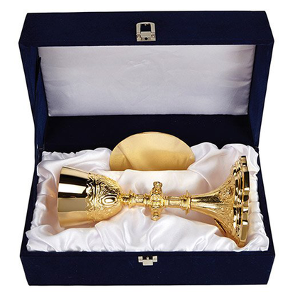 Holy Family Chalice and Paten Set with Case