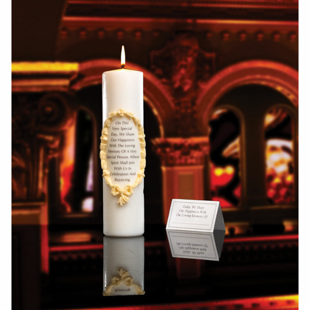 Rememberance/Memorial Candle - 51% Beeswax