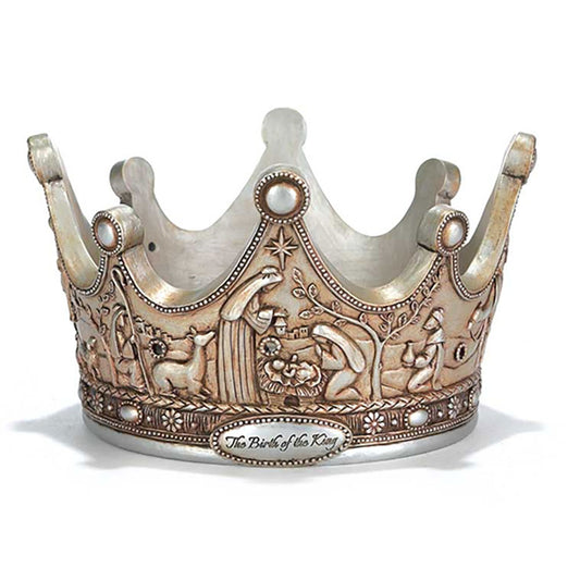Birth Of The King Crown Advent Candleholder