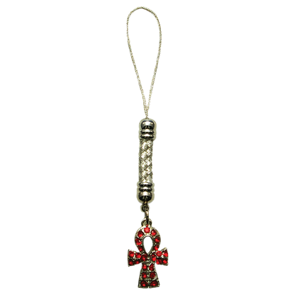 Red Ankh Cross Mobile Phone Accessory