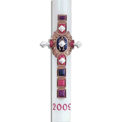 Christ Victorious Paschal Candle