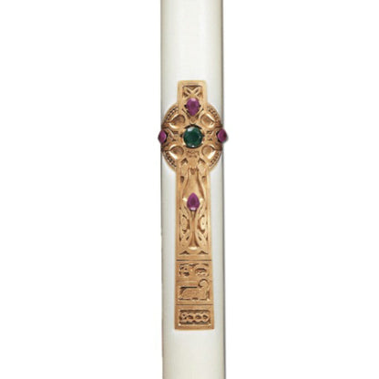 Cross of Erin Paschal Candle
