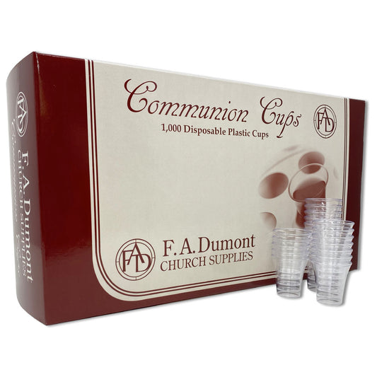 1000 Disposable Communion Cups - Free Delivery When Ordering 5 or More Boxes!