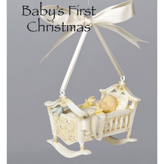 Baby's First Christmas Hanging Ornament