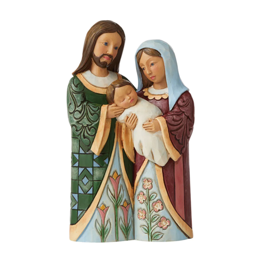 5" High Holy Family Figurine