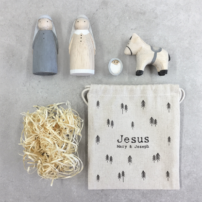 Jesus, Mary & Joseph Bag Set