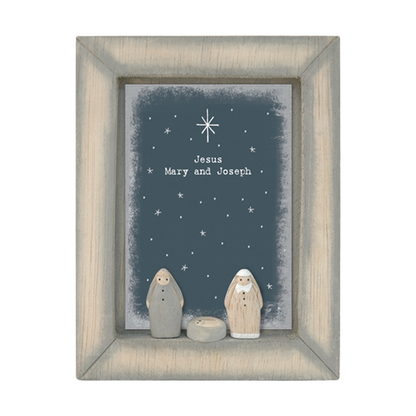 Box Frame - Jesus, Mary & Joseph