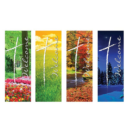 Welcome Series X-Stand Banners Set