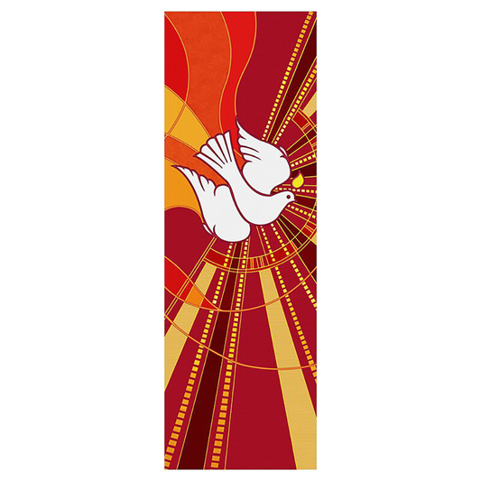 Dove Tapestry Banner X-Stand