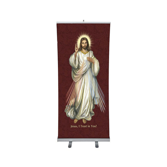 Retractable Banner - Divine Mercy