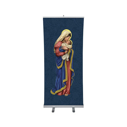 Retractable Banner - Madonna And Child