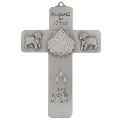 5" Baptized in Christ Cross