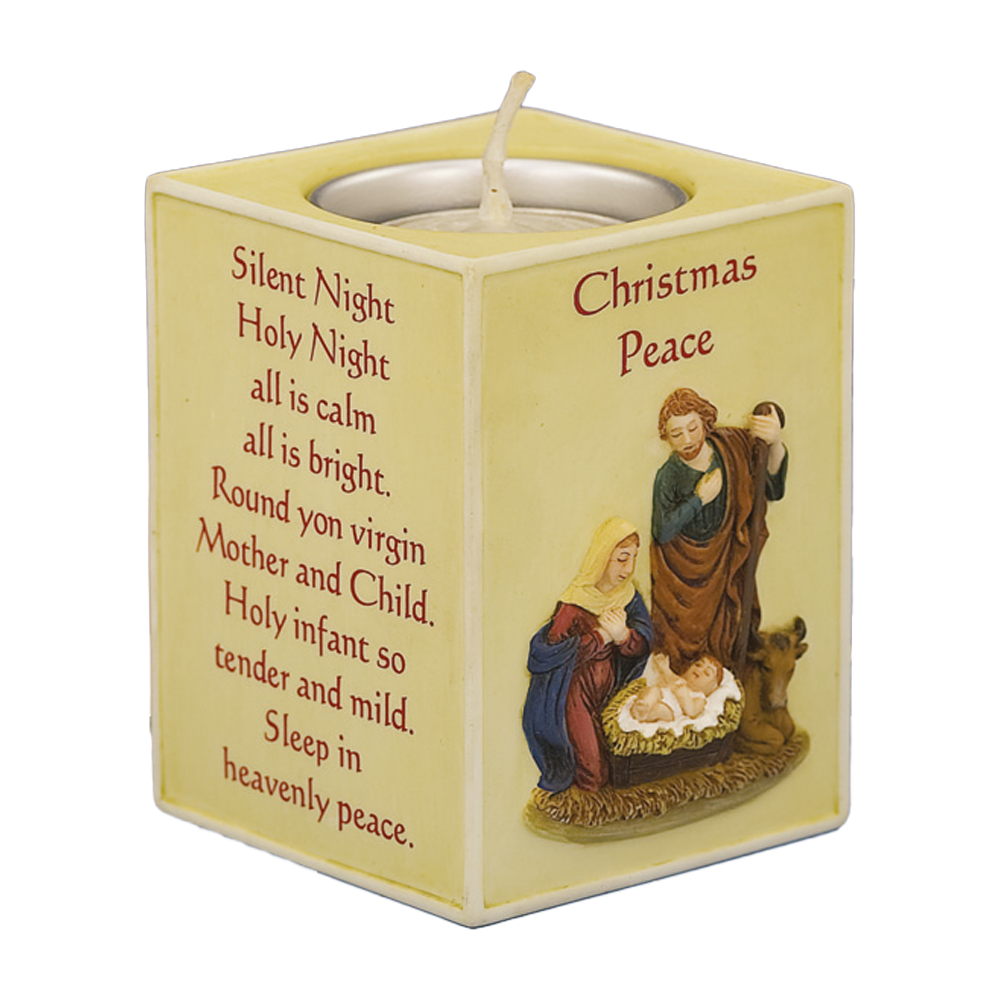 Holy Family Candle Holder