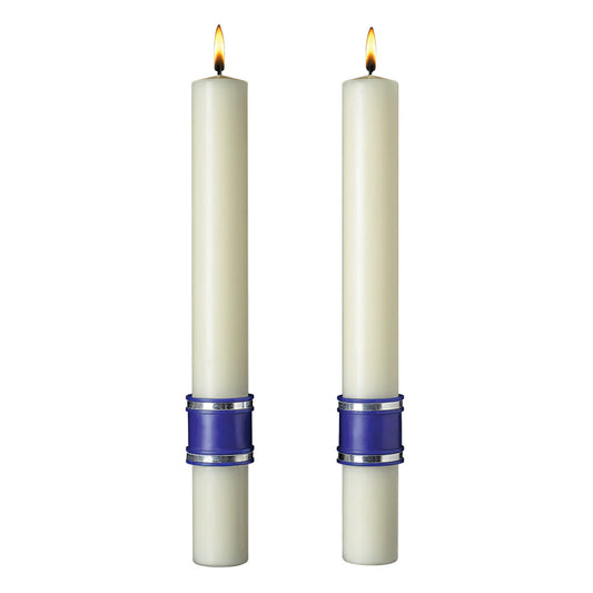 Messiah Complementing Altar Candles
