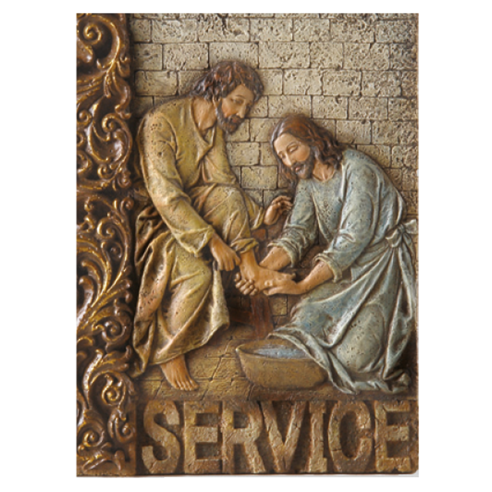 8" High Service Wall Plaque