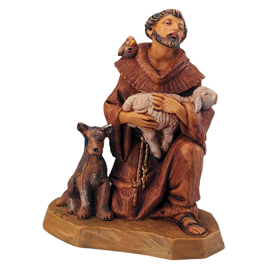 5" Scale St Francis of Assisi Figure