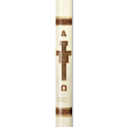 San Damiano Paschal Candle