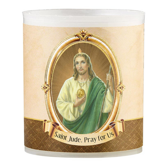 Saint Jude Devotional Votive Candle - Pack of 4