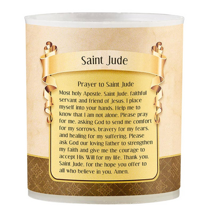 Saint Jude Devotional Votive Candle - Pack of 4