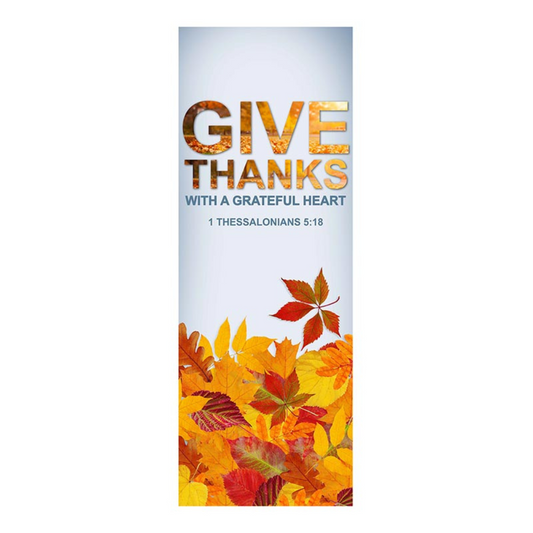 Give Thanks With A Grateful Heart Banner