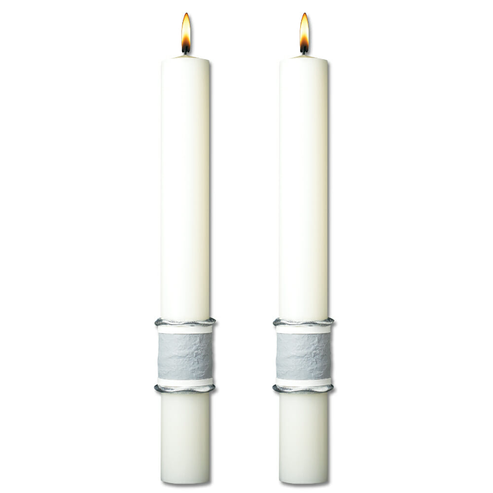 Way Of The Cross Complementing Altar Candles