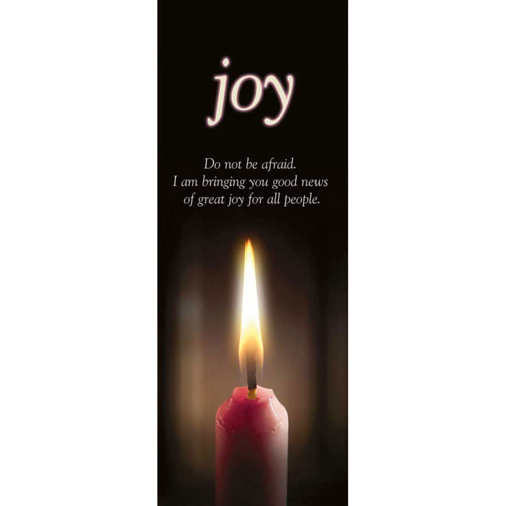 5 Piece Advent Candle Series Banner Set