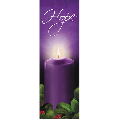 Light Of Christ Advent Banners