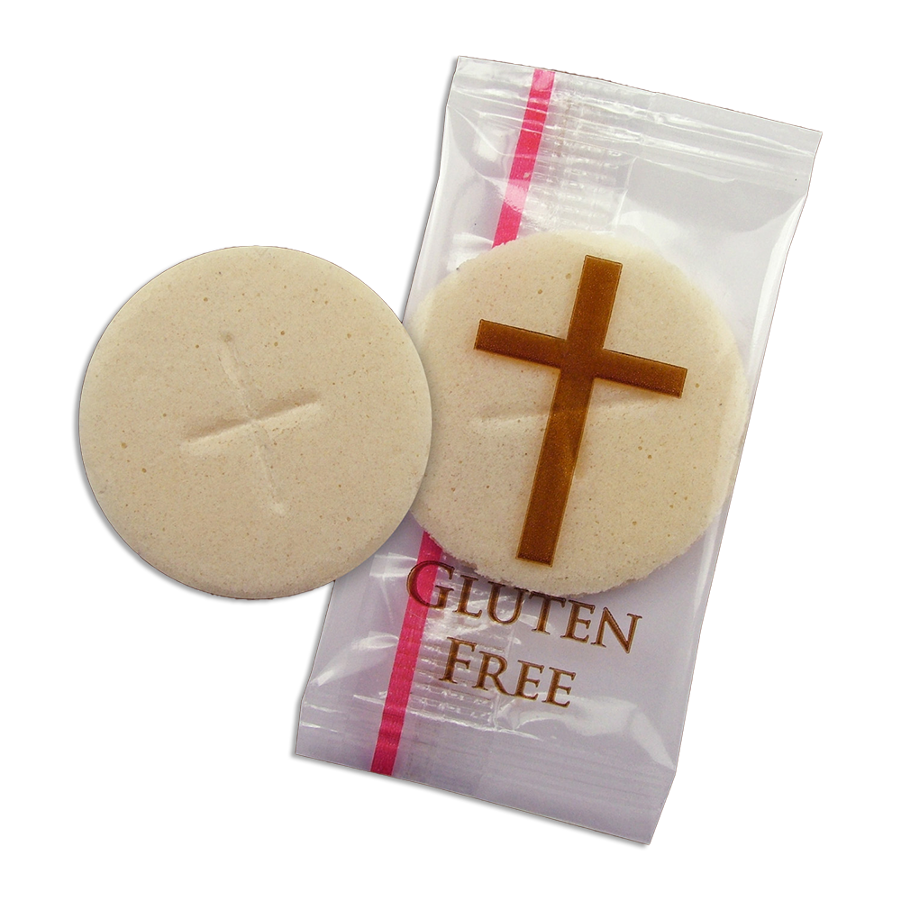 1 3/8" People's Individually Wrapped Gluten Free Altar Bread